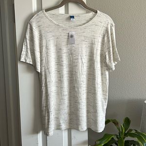 Old Navy Oatmeal Luxe Top